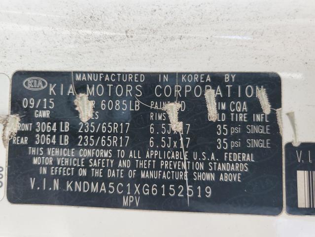KNDMA5C1XG6152519 KIA Sedona L