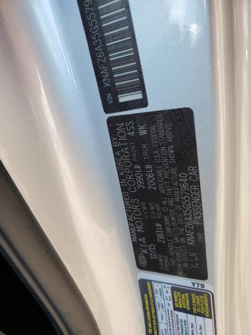KNAFZ6A35G5579640 KIA FORTE SX