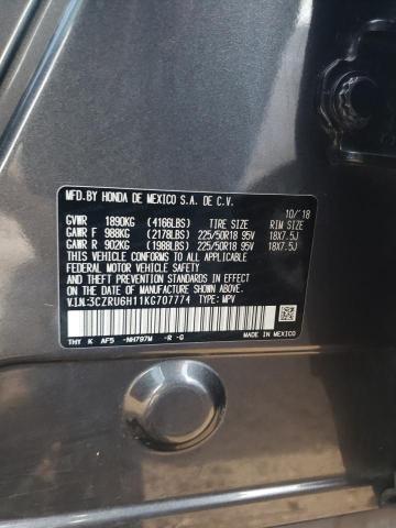  HONDA HR-V 2019 Сірий