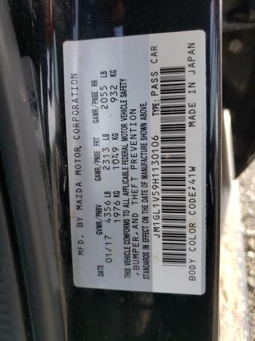 2017 MAZDA 6 TOURING - JM1GL1V59H1130106