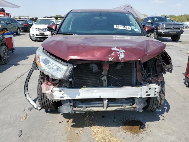 VIN 5TDZKRFH2ES005482 2014 Toyota Highlander, LE no.5