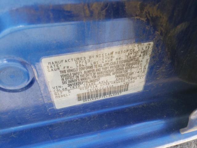 3N1CE2CP7EL365257 Nissan Versa Note S