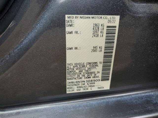 1N4BL4DV3PN308909 Nissan ALTIMA SV