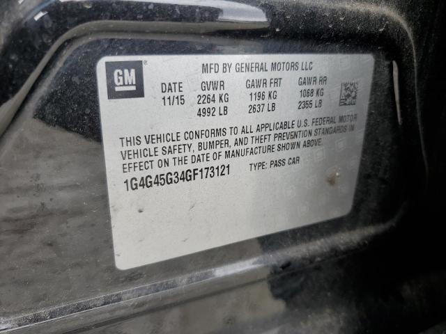 2016 BUICK LACROSSE S - 1G4G45G34GF173121