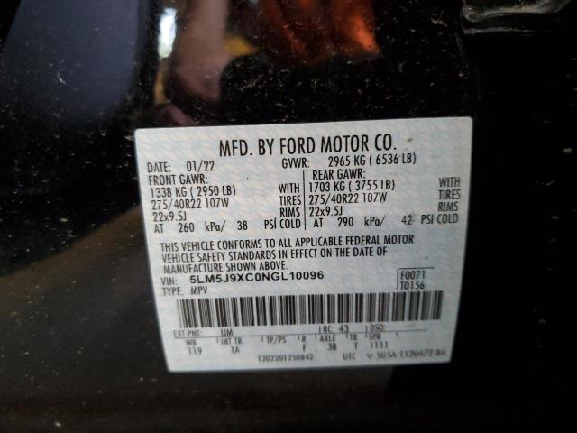 2022 LINCOLN AVIATOR BL 5LM5J9XC0NGL10096