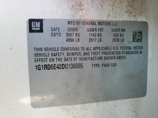 VIN 1G1RD6E42DU139385 2013 Chevrolet Volt no.12