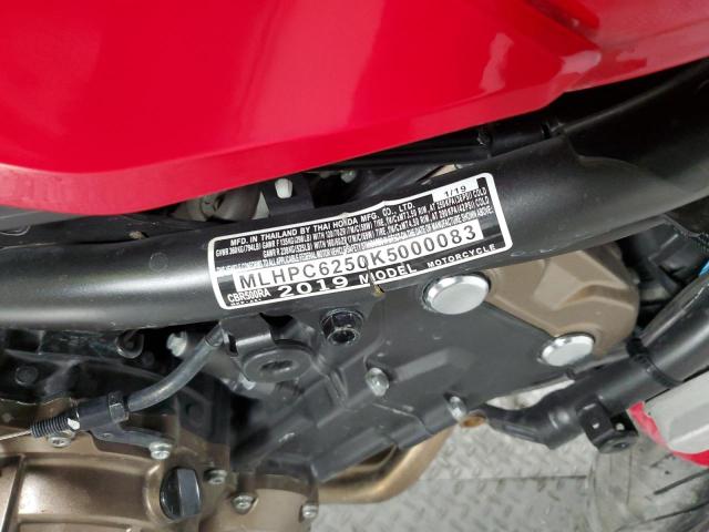 2019 HONDA CBR500 RA MLHPC6250K5000083