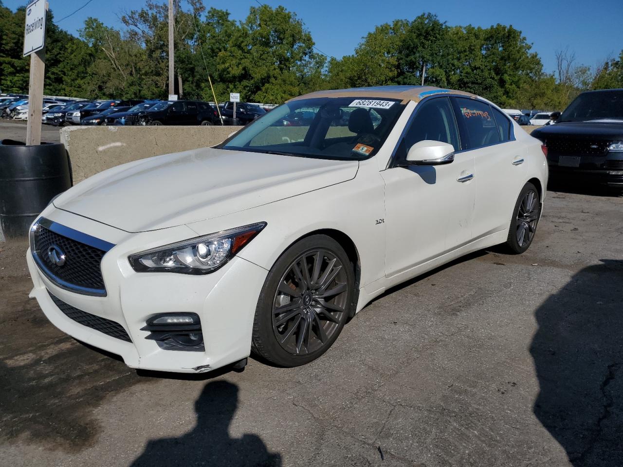 2016 Infiniti Q50 Red Sport 400 vin: JN1FV7AP9GM421091