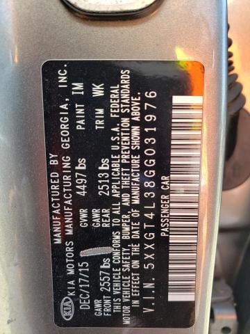5XXGT4L38GG031976 KIA Optima Lx