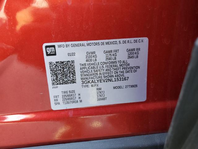 2022 GMC TERRAIN AT 3GKALYEV2NL153167