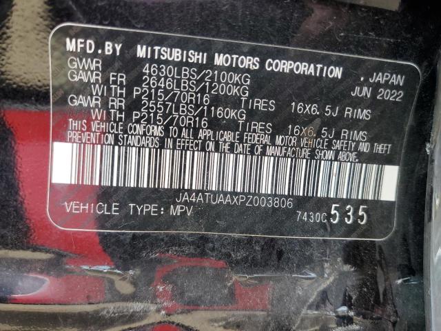 JA4ATUAAXPZ003806 Mitsubishi Eclipse Cross Es