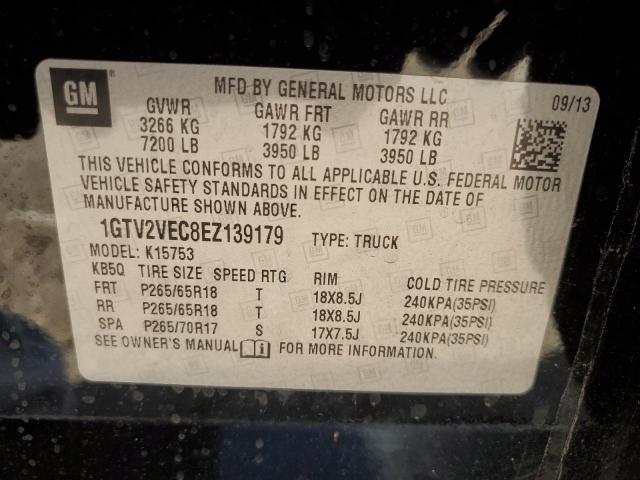 1GTV2VEC8EZ139179 GMC Sierra K1500 Slt