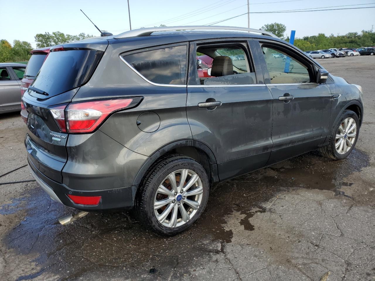 2017 Ford Escape Titanium vin: 1FMCU0JD0HUE33725