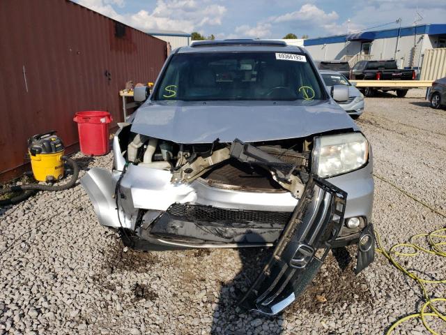 5FNYF3H54DB020701 2013 Honda Pilot Exl