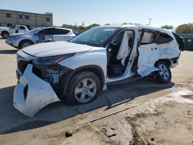 VIN 5TDCZRAHXNS099832 2022 Toyota Highlander, L no.1