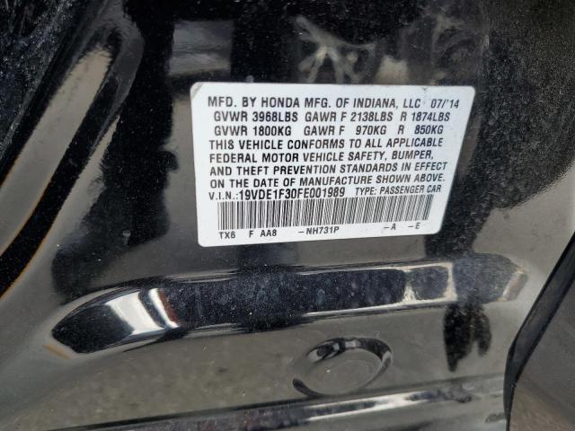 2015 ACURA ILX 20 19VDE1F30FE001989