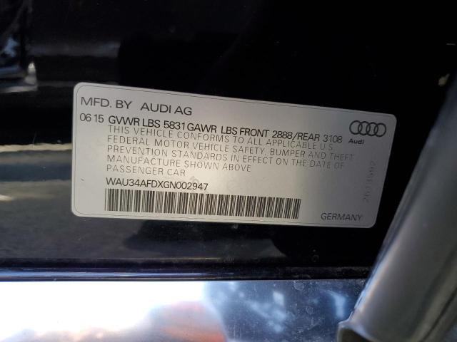 2016 AUDI A8 L QUATT - WAU34AFDXGN002947