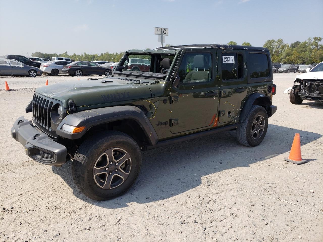 1C4HJXDG0MW500985 Jeep Wrangler U