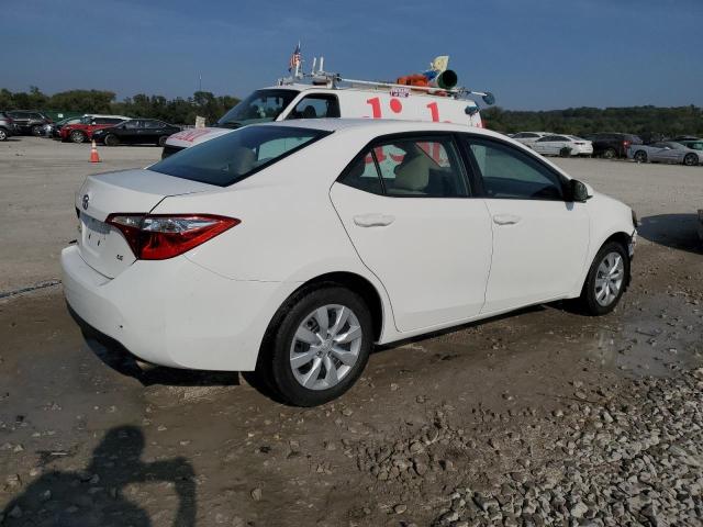  TOYOTA COROLLA 2016 Білий