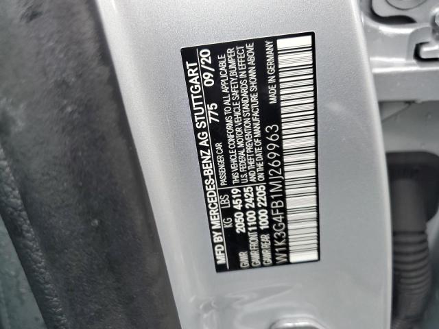 W1K3G4FB1MJ269963 Mercedes-Benz A 220 4matic