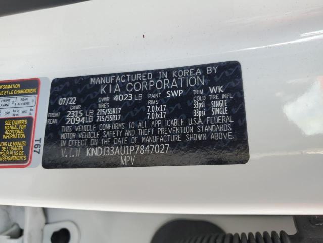 KNDJ33AU1P7847027 KIA SOUL EX
