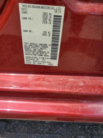 1N4BL4CV0LC138144 Nissan ALTIMA SR