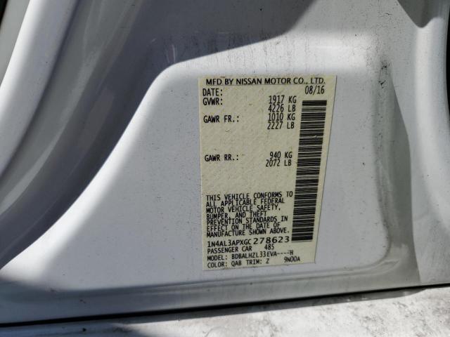 2016 NISSAN ALITMA 1N4AL3APXGC278623