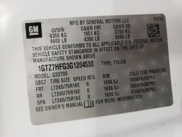 1GTZ7HFG3G1204530 GMC Savana G3500