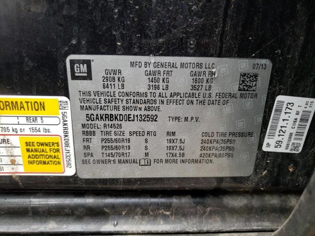 5GAKRBKD0EJ132592 Buick Enclave