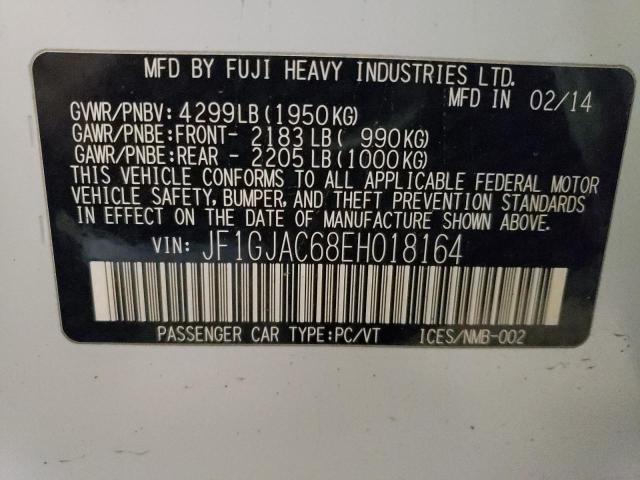 JF1GJAC68EH018164 Subaru Impreza Premium
