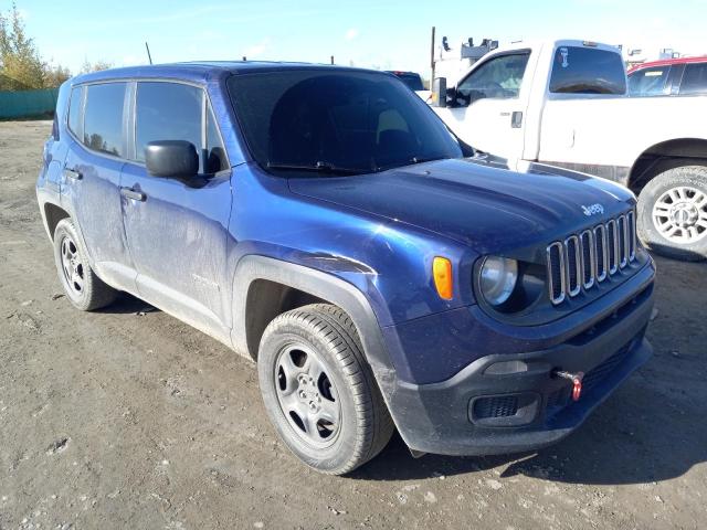 Vin: zaccjbah9hpg12603, lot: 68286933, jeep renegade sport 20174