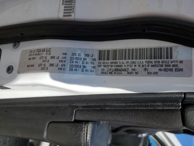 1C4PJLAB8HW540637 Jeep Cherokee Sport