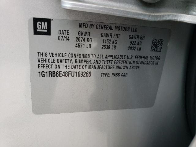 VIN 1G1RB6E48FU109266 2015 Chevrolet Volt no.13