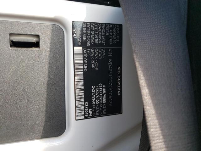 WD4PF1CD7KP106429 Mercedes-Benz Sprinter 2500/3500