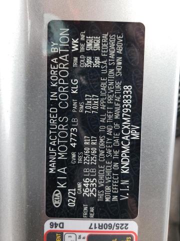 KNDPMCACXM7938338 KIA Sportage Lx