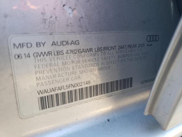 VIN WAUAFAFL5FN002149 2015 Audi A4, Premium no.13