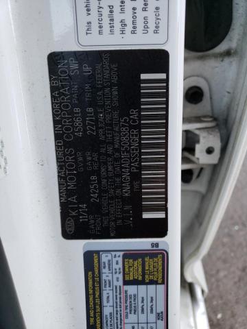 KNAGN4AD1F5083875 KIA OPTIMA HYBRID