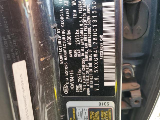 5XXGW4L28HG131530 KIA OPTIMA SX