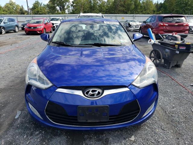 VIN: KMHTC6AD0CU061656 Auction: COPART Lot: 67302553 Location: PA - YORK HAVEN KMHTC6AD0CU061656 HYUNDAI VELOSTER 2012 BLUE Photo 5