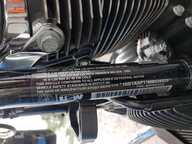 2021 HARLEY-DAVIDSON FLH - 1HD1AAP11MB638529