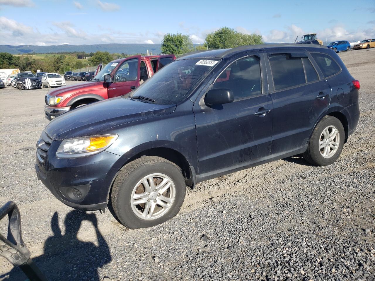 5XYZGDAB3CG098983 2012 Hyundai Santa Fe Gls