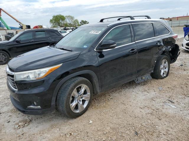 VIN 5TDYKRFH5FS112281 2015 Toyota Highlander, Limited no.1