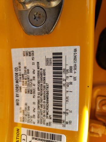 3FMCR9D99MRB07937 Ford Bronco Sport Badlands