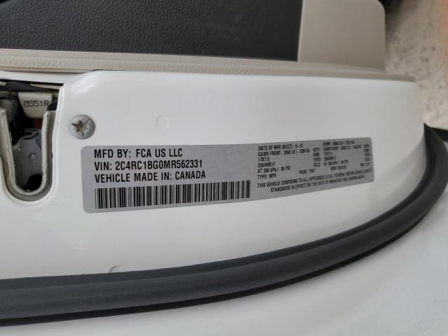 2C4RC1BG0MR562331 2021 CHRYSLER PACIFICA - Image 13