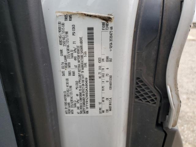 2016 FORD TRANSIT T- - 1FTYR1ZM5GKA90409