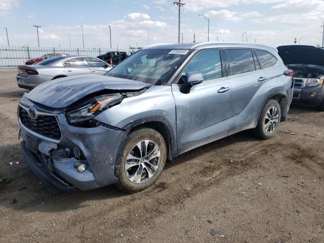 VIN 5TDHZRBH8LS027853 2020 Toyota Highlander, Xle no.1