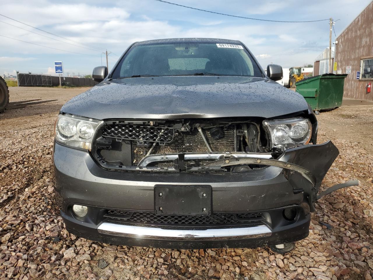 1C4SDJDT1CC205160 2012 Dodge Durango Crew