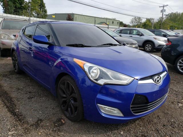 VIN: KMHTC6AD0CU046493 Auction: COPART Lot: 68191593 Location: CT - HARTFORD KMHTC6AD0CU046493 HYUNDAI VELOSTER 2012 BLUE Photo 4