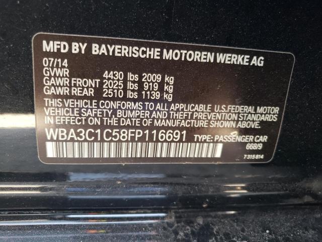 WBA3C1C58FP116691 BMW 328 I Sulev