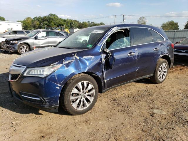 5FRYD4H44EB009975 | 2014 ACURA MDX TECHNO